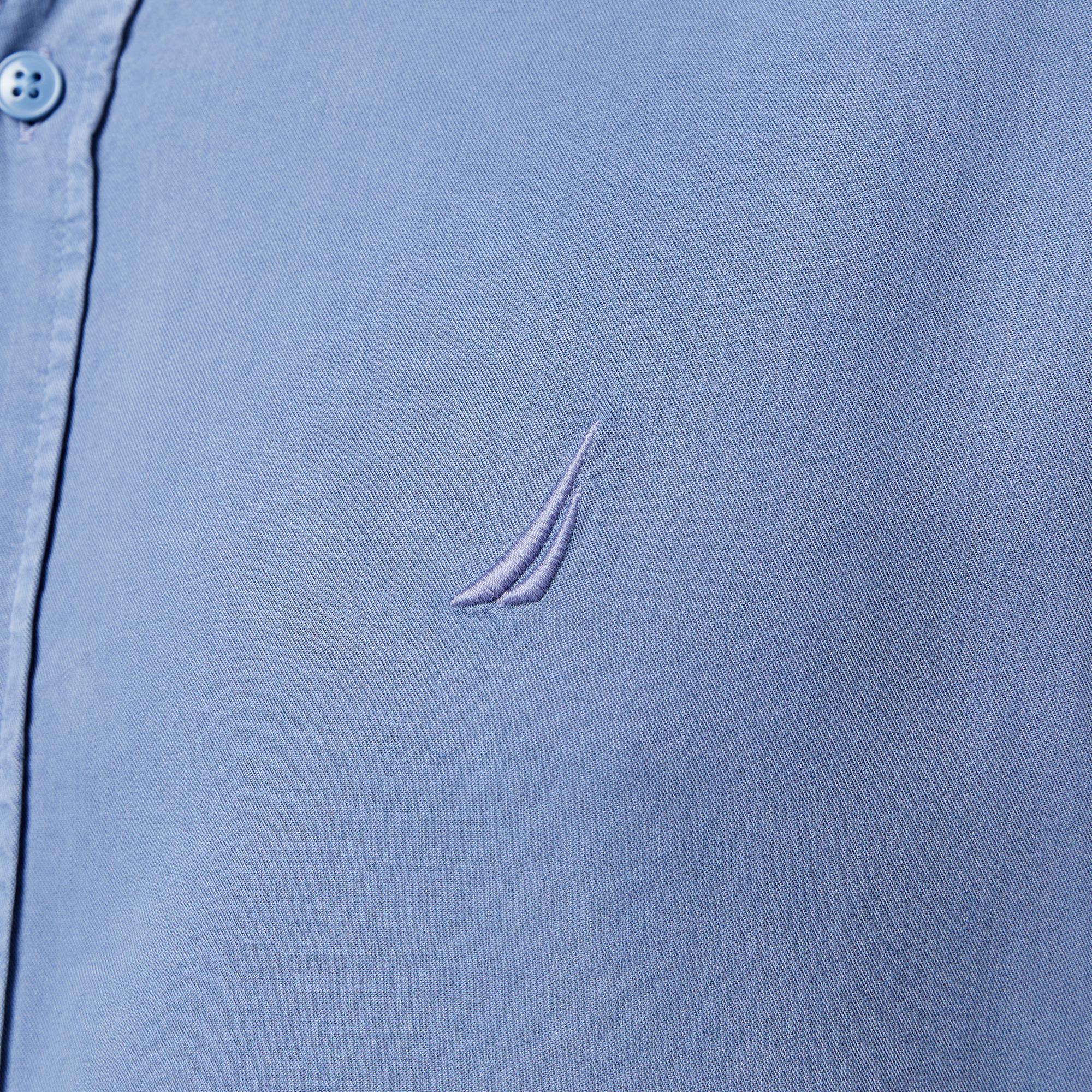 Nautica Erkek Mavi Classic Fit Gömlek