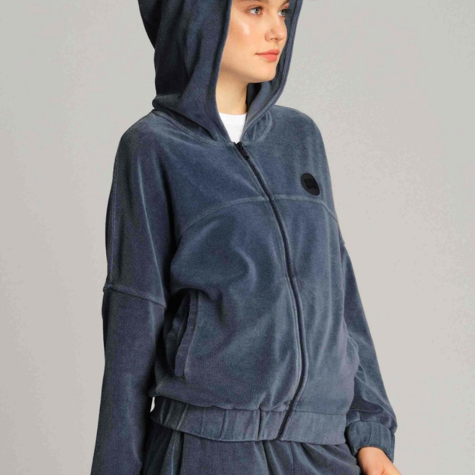 Kadın Spor Ceket 22094 166 - 166 NAVY BLUE