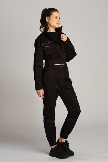  Kadın Pantolon 23908 9000 - 9000 NERO