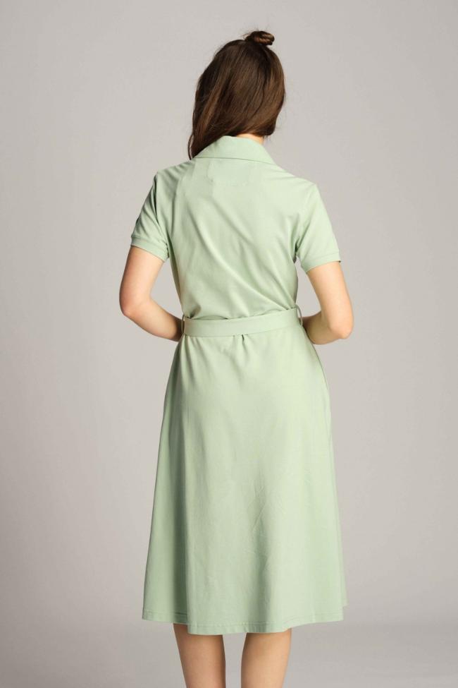  Kadın Elbise 23352 631 - Cameo green