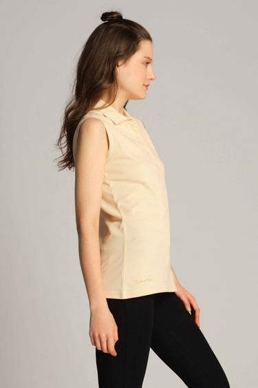  Kadın Tişört 22802 709 - MACADAMIA