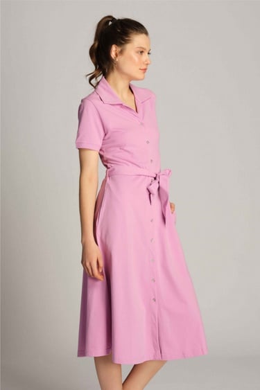  Kadın Elbise 23352 113 - Smoky grape