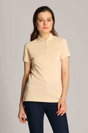  Kadın Tişört 22803 709 - MACADAMIA