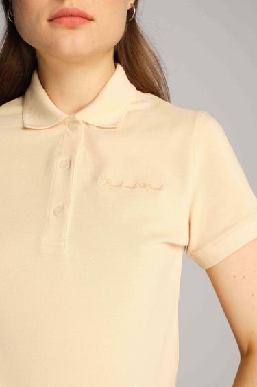  Kadın Tişört 22803 709 - MACADAMIA