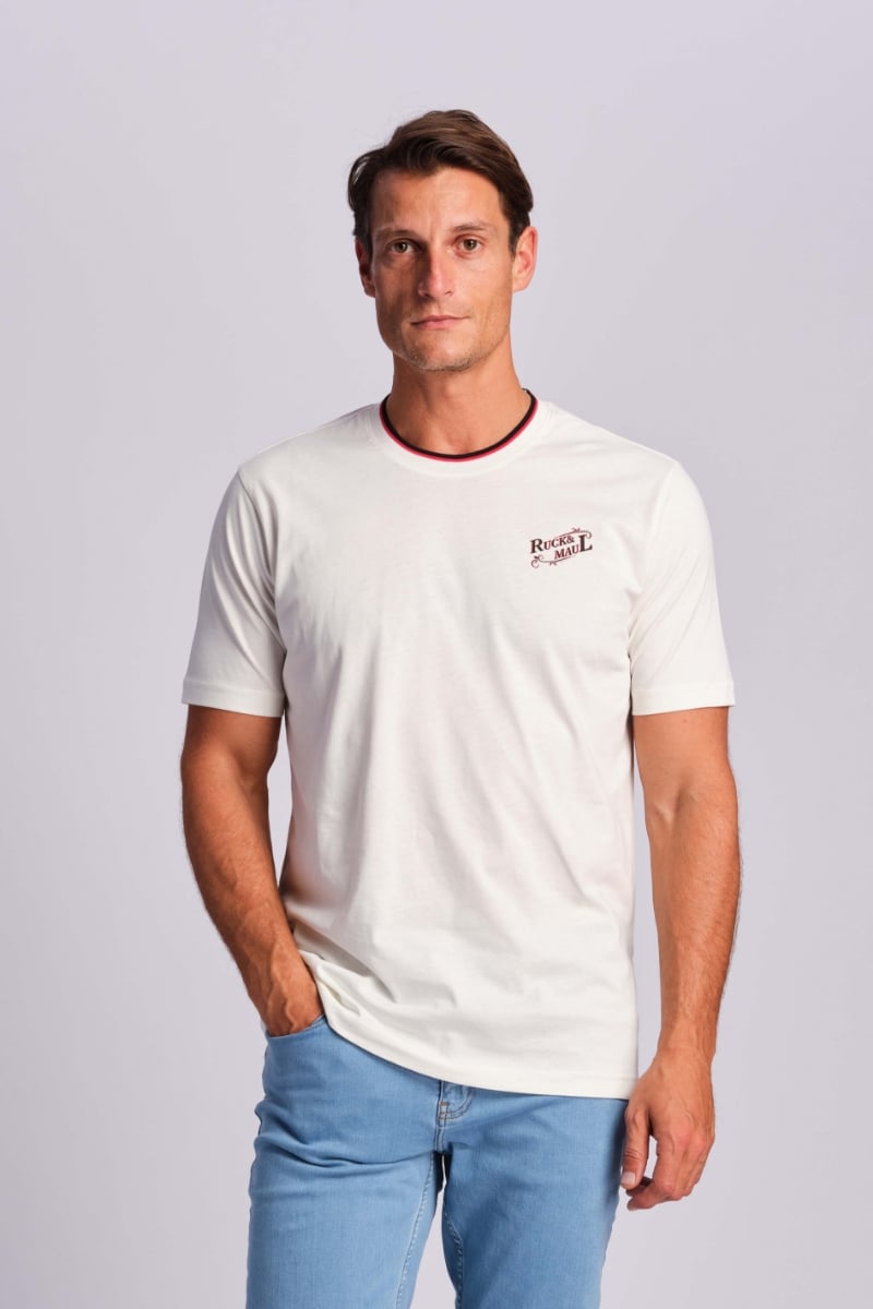  Erkek Tişört 22020 1143 - Marshmallow