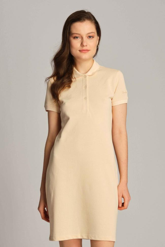  Kadın Elbise 22801 709 - MACADAMIA