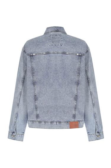  Kadın Kot Ceket 23918 7789 - Light blue