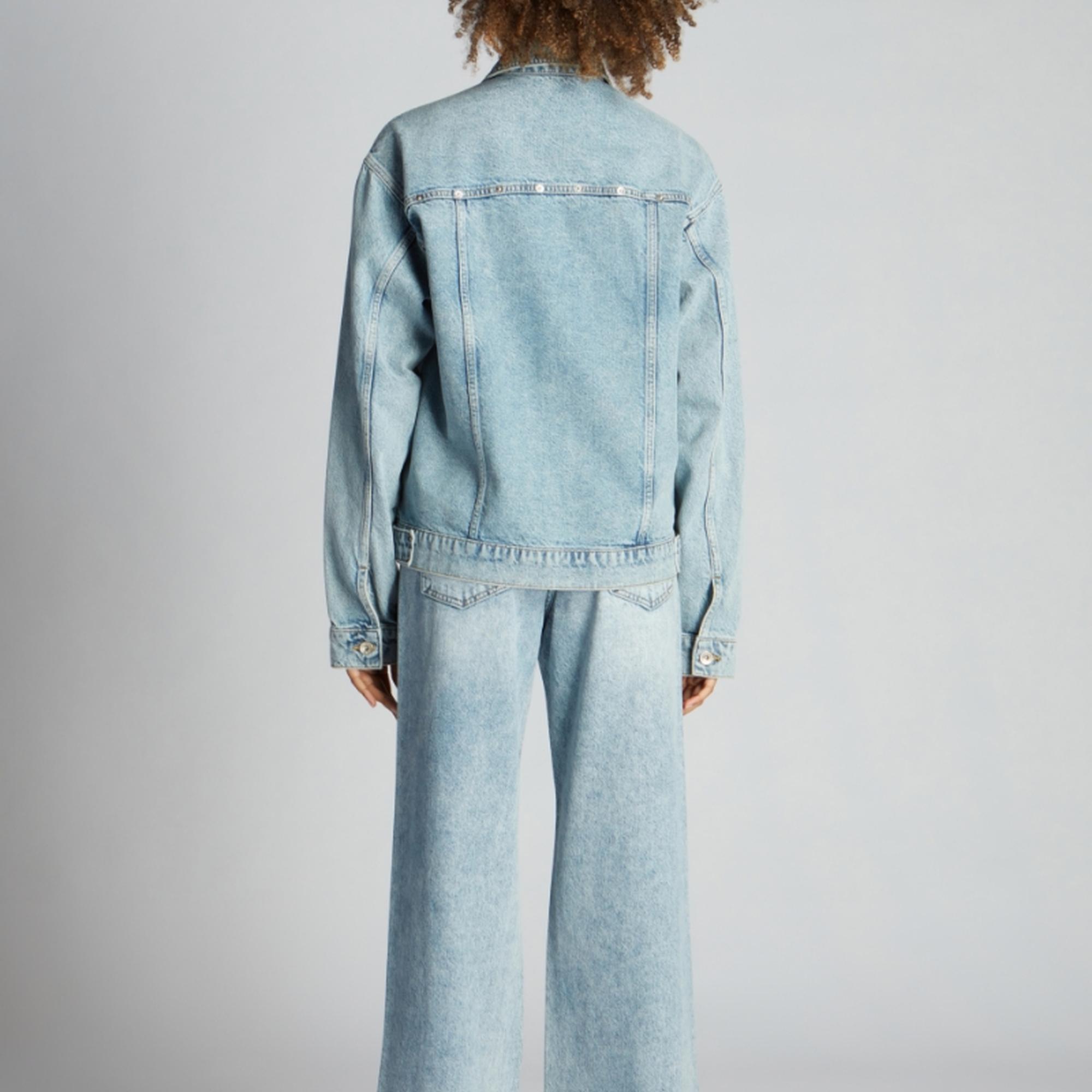 Kadın Kot Ceket 23918 7789 - Light blue