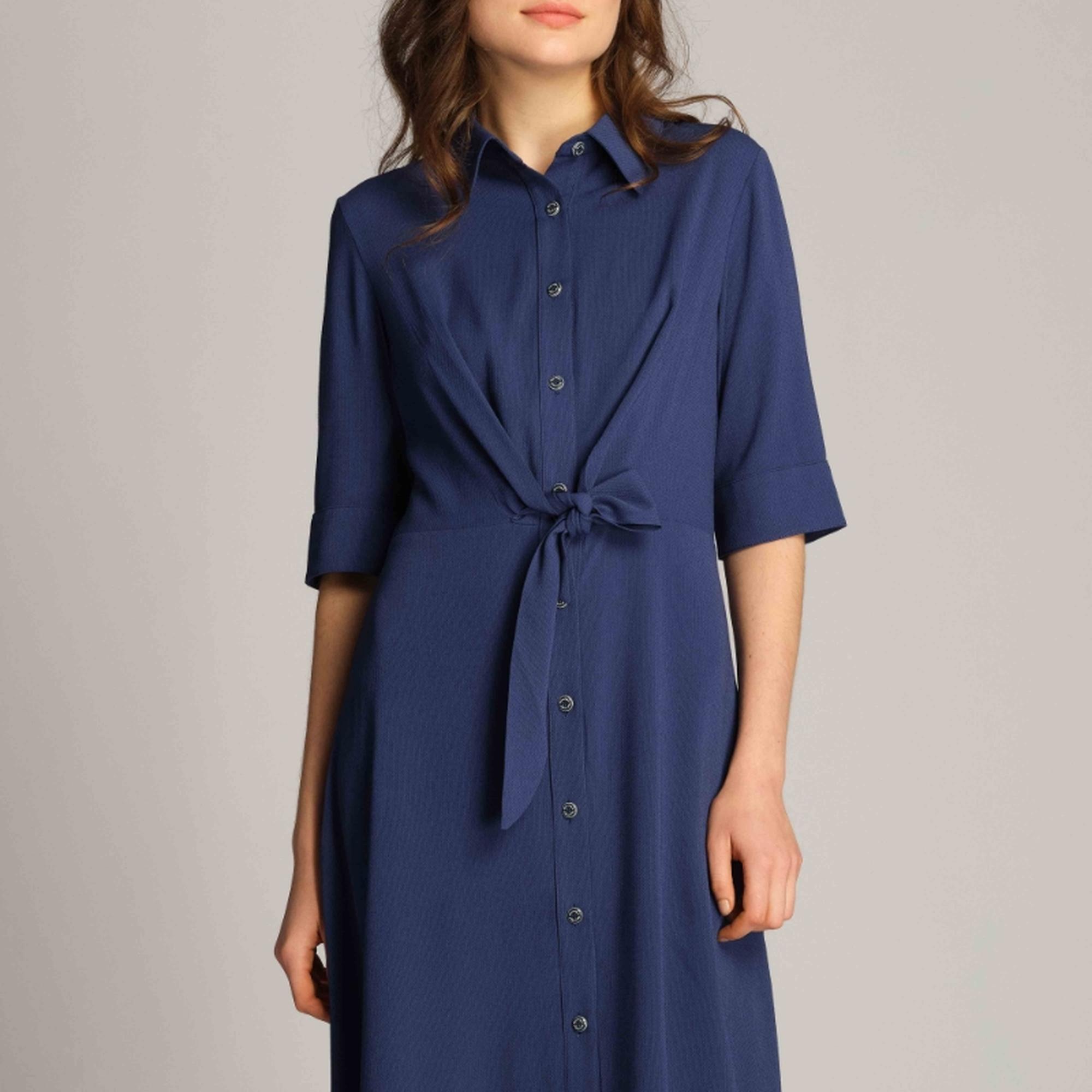 Kadın Elbise 23688 166 - 166 NAVY BLUE