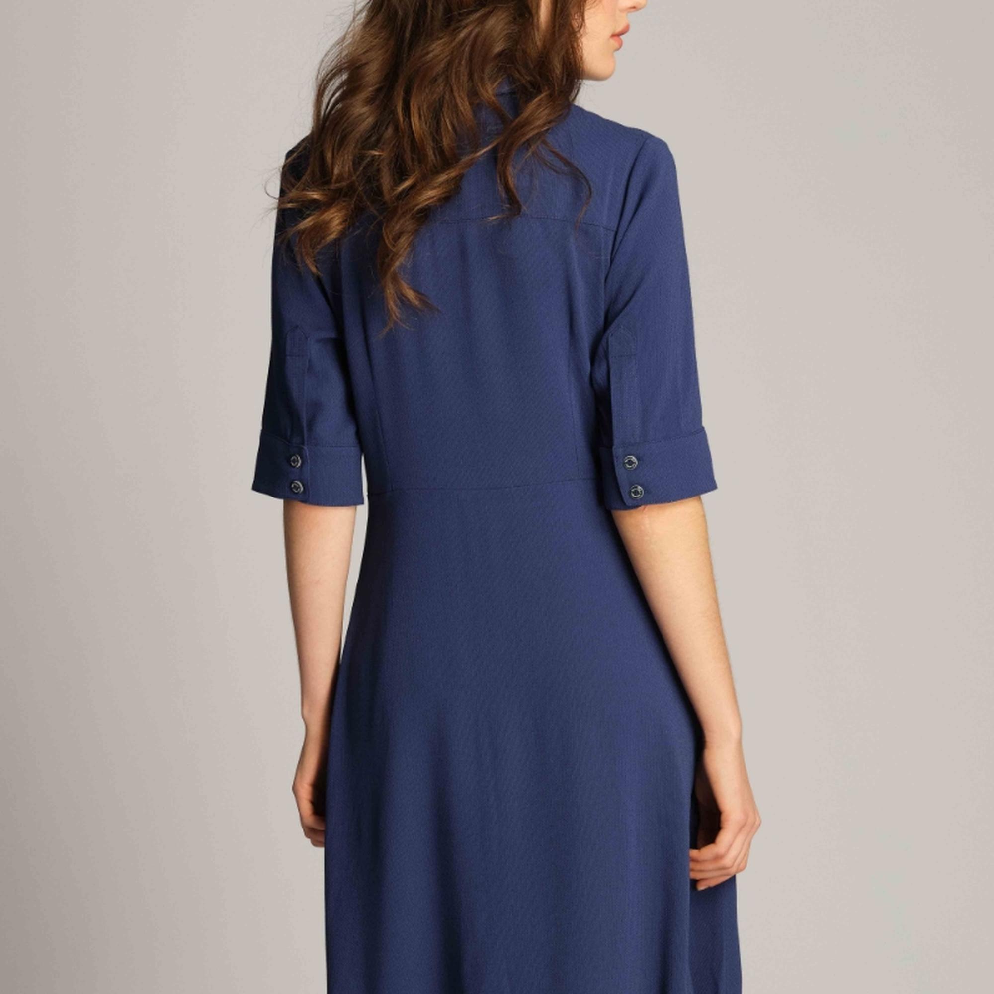 Kadın Elbise 23688 166 - 166 NAVY BLUE