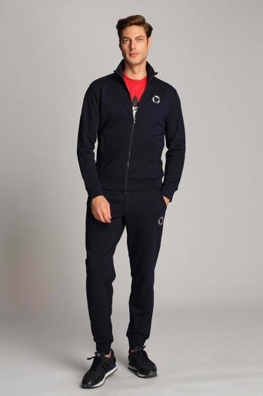  Erkek Örme Pantolon 23308 166 - 166 NAVY BLUE