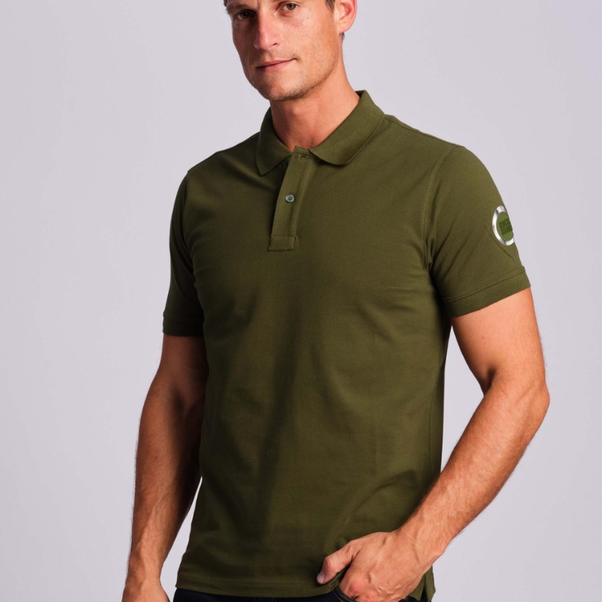 Erkek Polo Tişört 23309 0324 - Iguana green