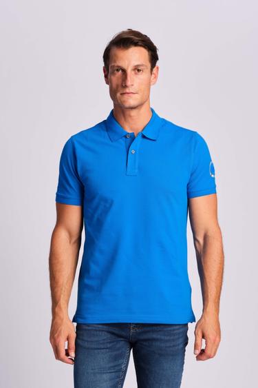  Erkek Polo Tişört 23309 244 - Directoire Blue
