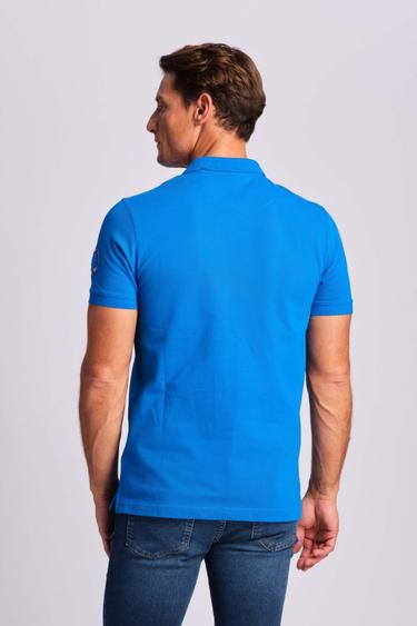  Erkek Polo Tişört 23309 244 - Directoire Blue