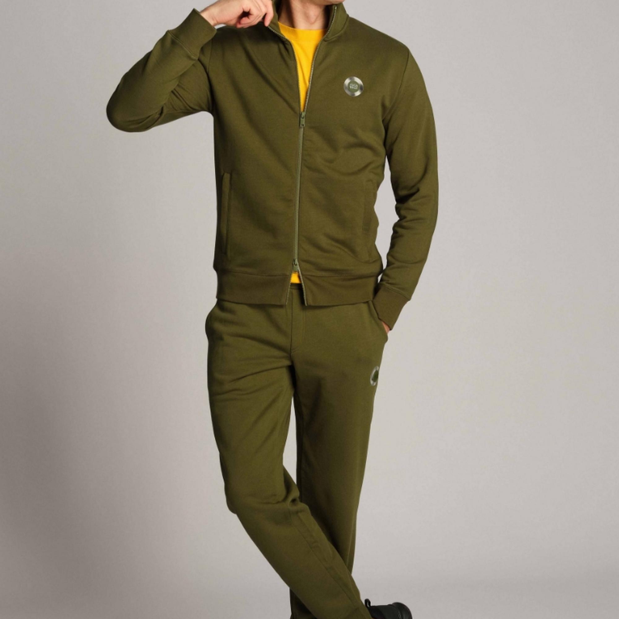 Erkek Örme Pantolon 23308 0324 - Iguana green