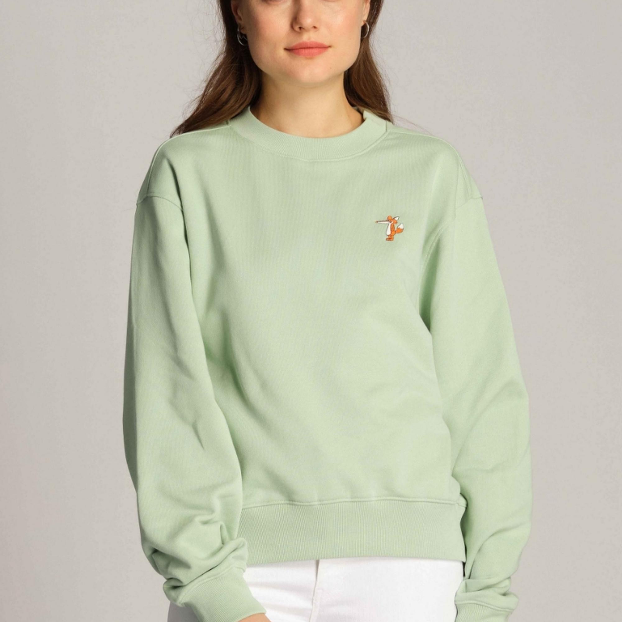 Kadın Sweatshirt 23612 631 - Cameo green