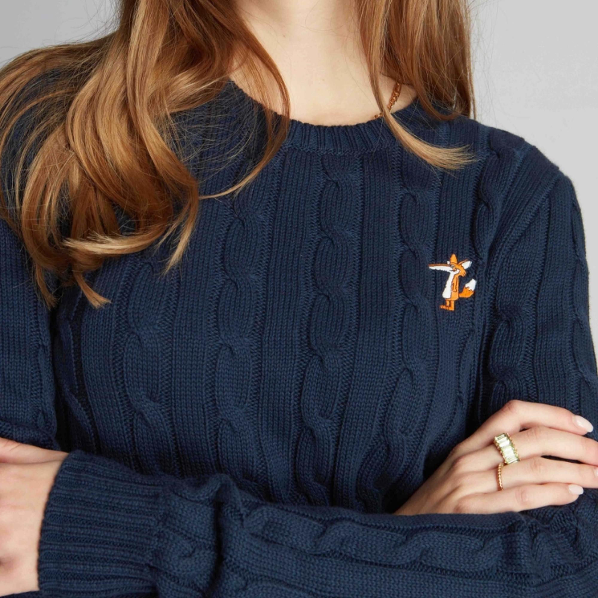 Kadın Kazak 23892 166 - 166 NAVY BLUE