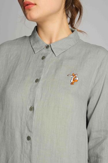  Kadın Elbise 23901 5806 - Green Mileniu