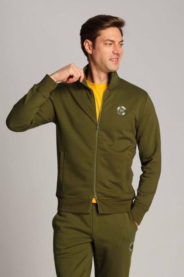  Erkek Spor Ceket 23307 0324 - Iguana green