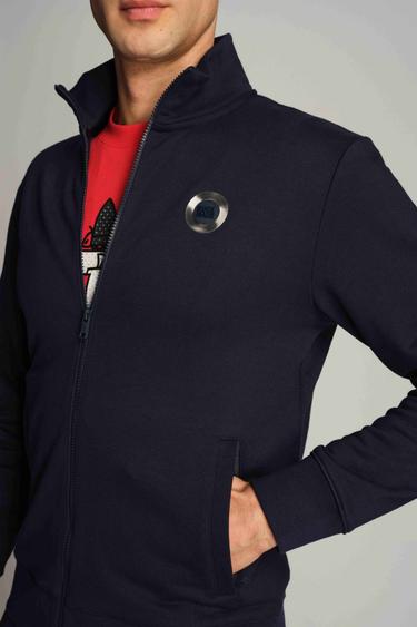 Erkek Spor Ceket 23307 166 - 166 NAVY BLUE