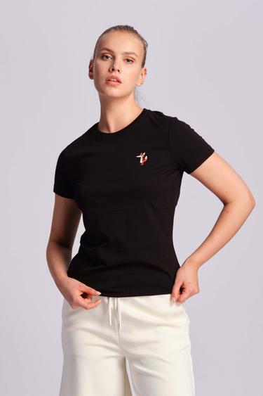  Kadın Tişört 23603 9000 - 9000 NERO