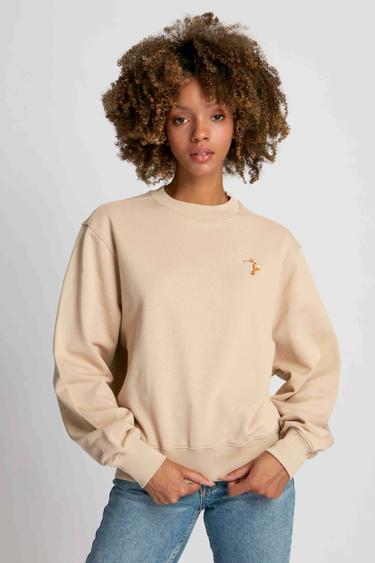  Kadın Sweatshirt 23612 1208 - Irish cream