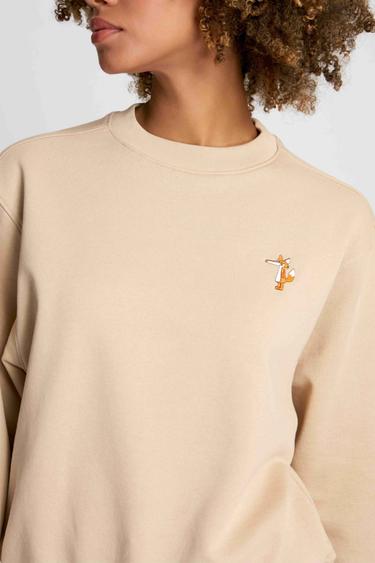  Kadın Sweatshirt 23612 1208 - Irish cream