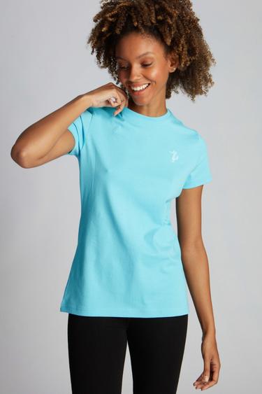  Kadın Tişört 23604 1445 - Bachelor button