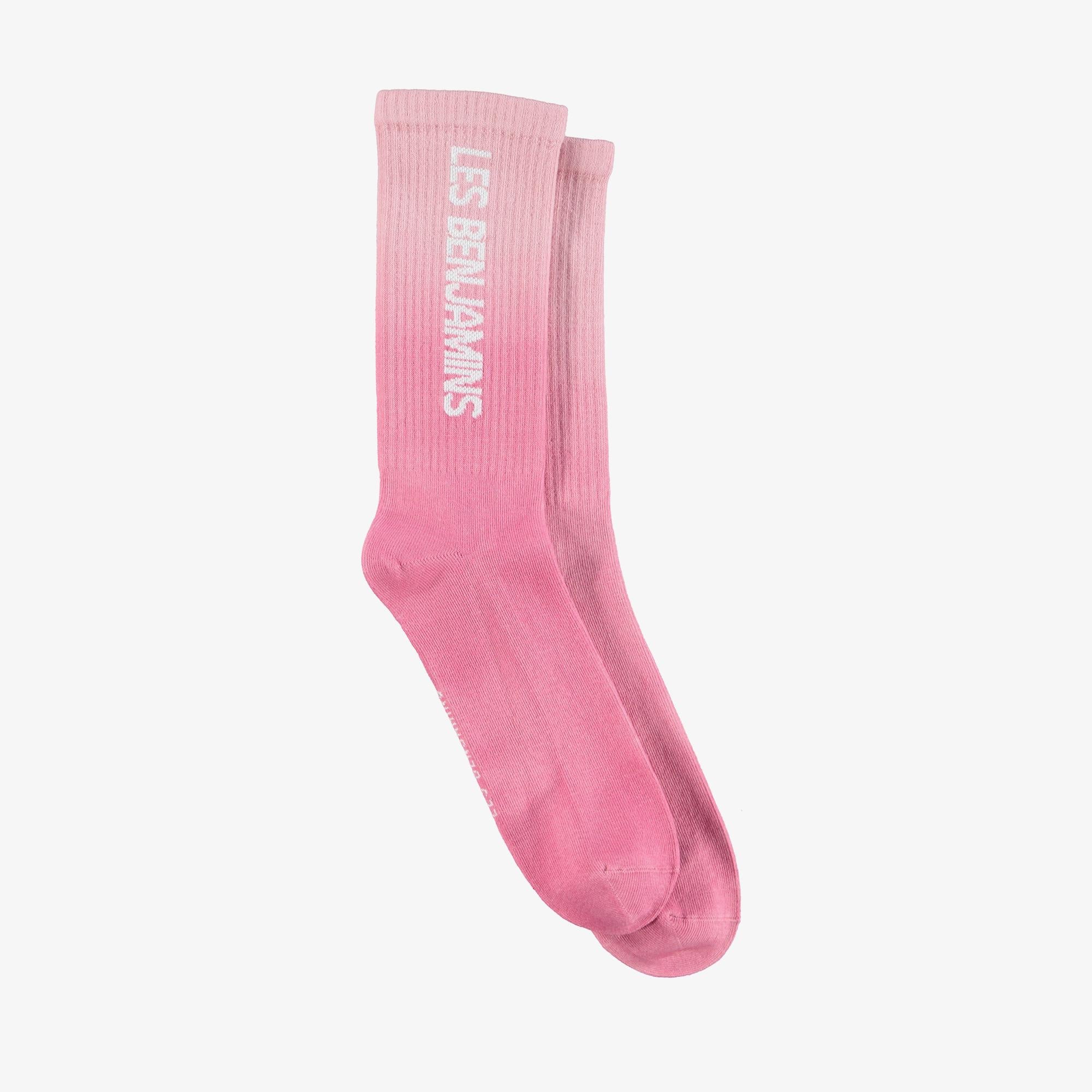 Les Benjamins 304 Unisex Pembe Çorap