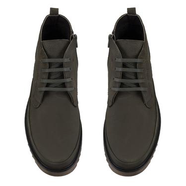  Amelas Yeşil Erkek Deri Bot