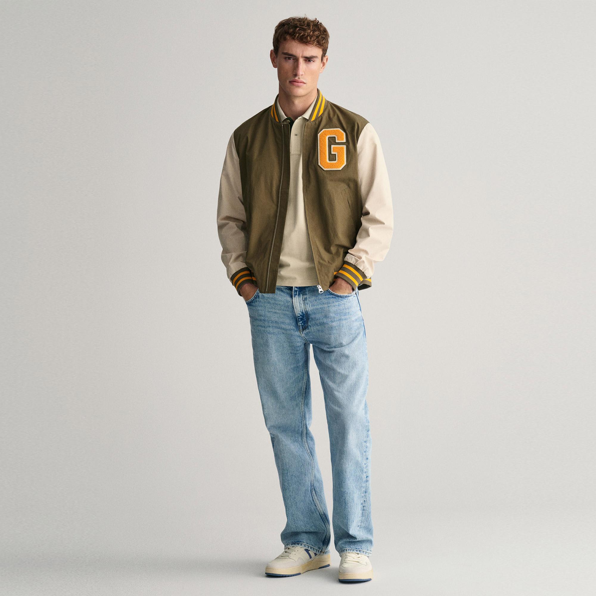 GANT Erkek Bej Regular Fit Polo