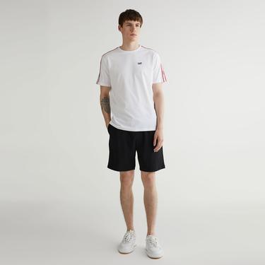  GANT Erkek Beyaz Regular Fit Bisiklet Yaka Renk Bloklu T-shirt