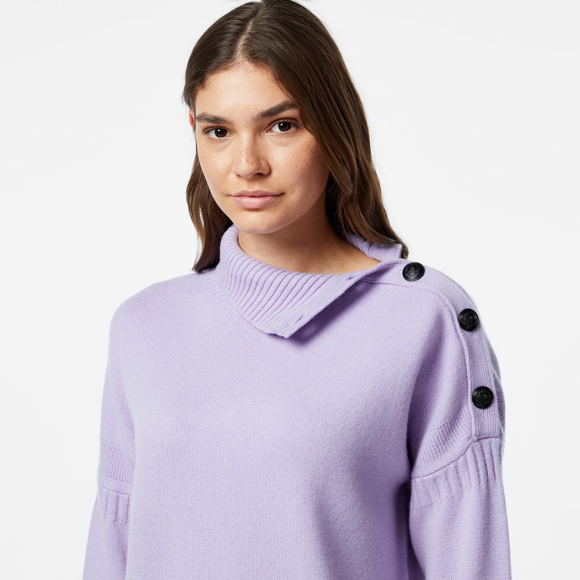 The Kooples Classic Kadın Mor Swetashirt