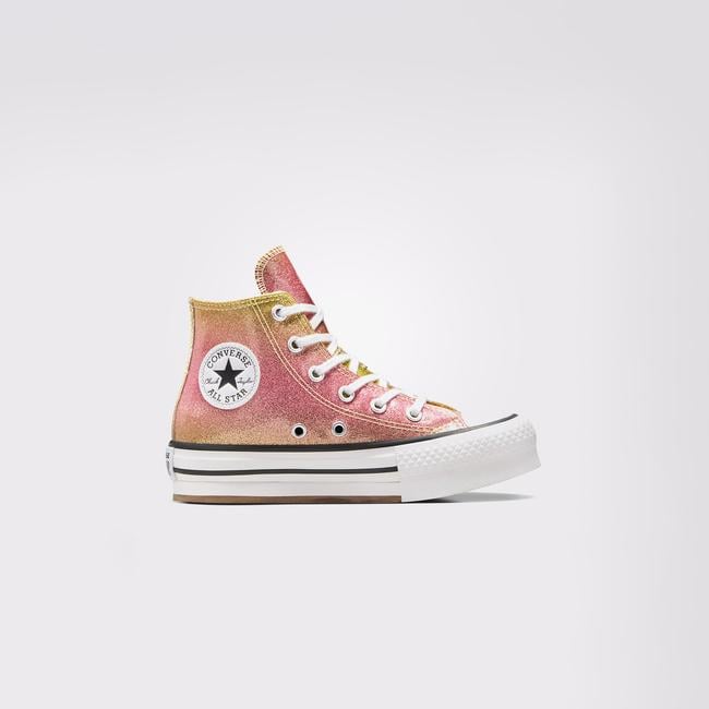  Converse Chuck Taylor All Star EVA Lift Platform Çocuk Renkli Platform Sneaker