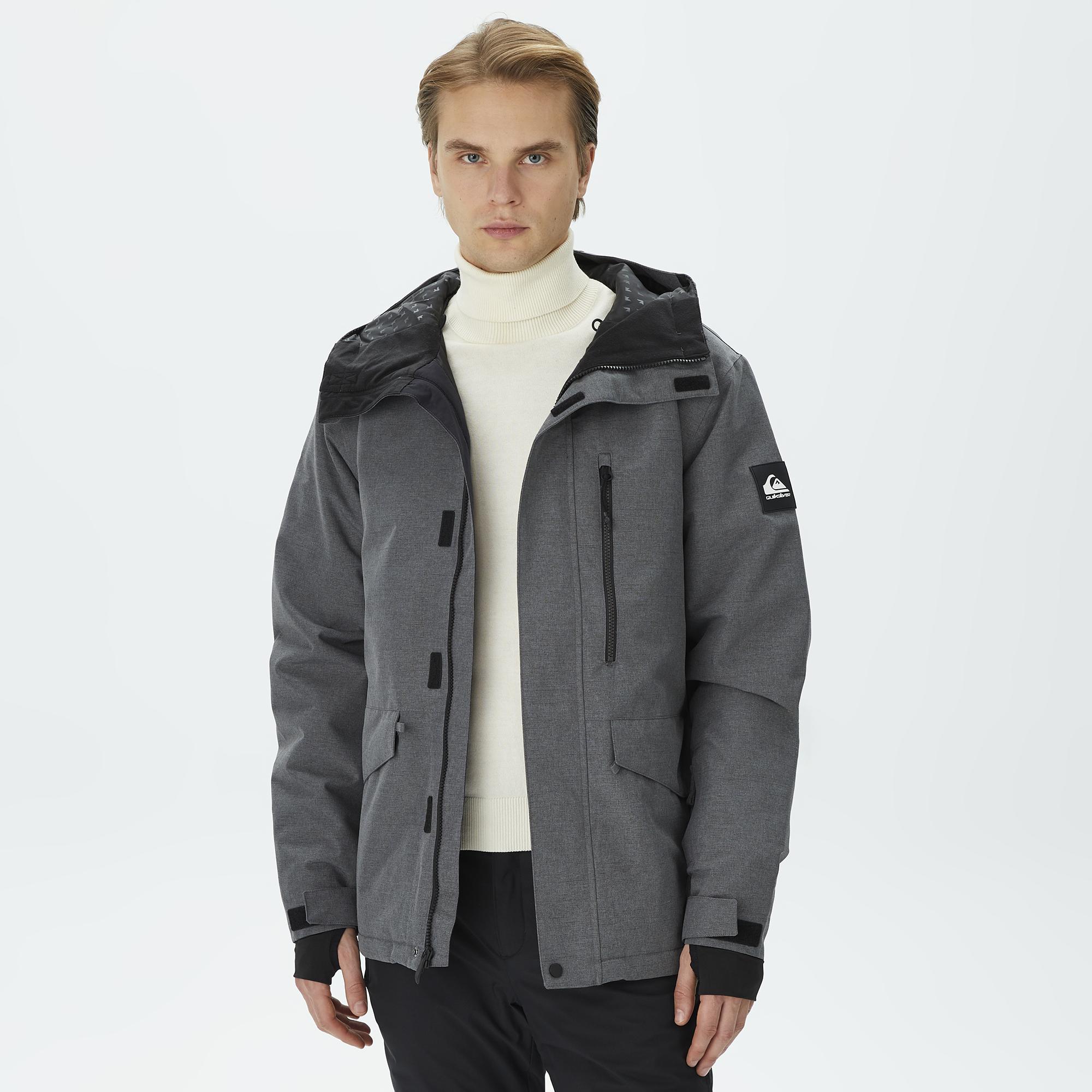 Quıksilver Mission Soli Erkek Gri Snowboard Montu