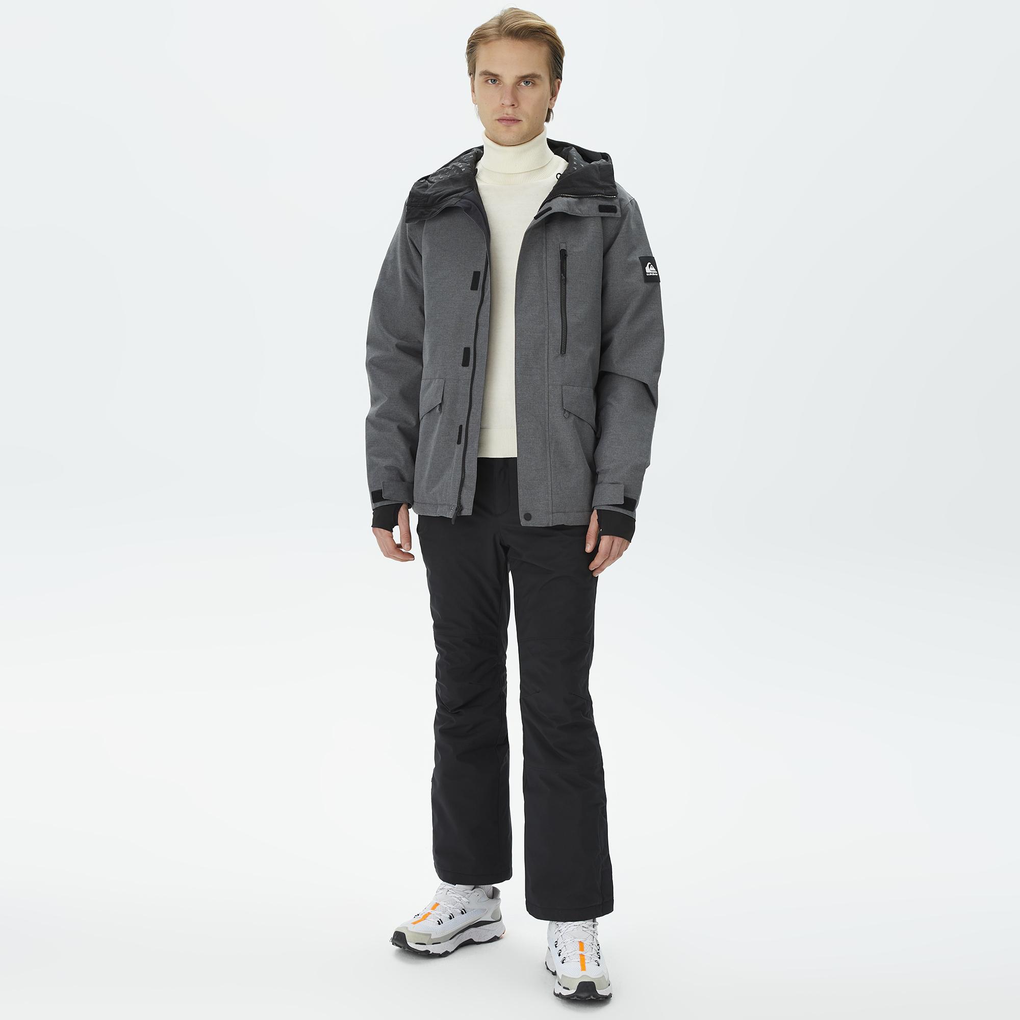 Quıksilver Mission Soli Erkek Gri Snowboard Montu