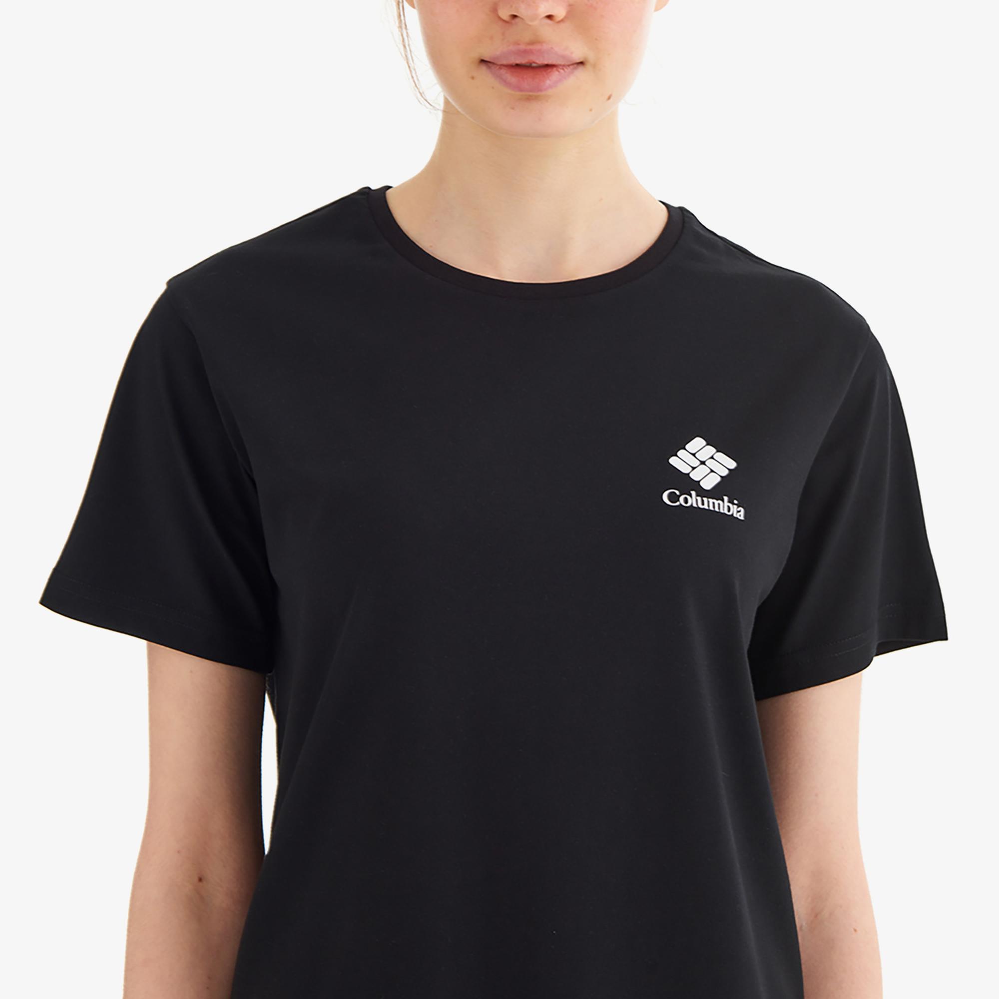 Columbia Mini Gem Kadın Siyah Günlük T-Shirt