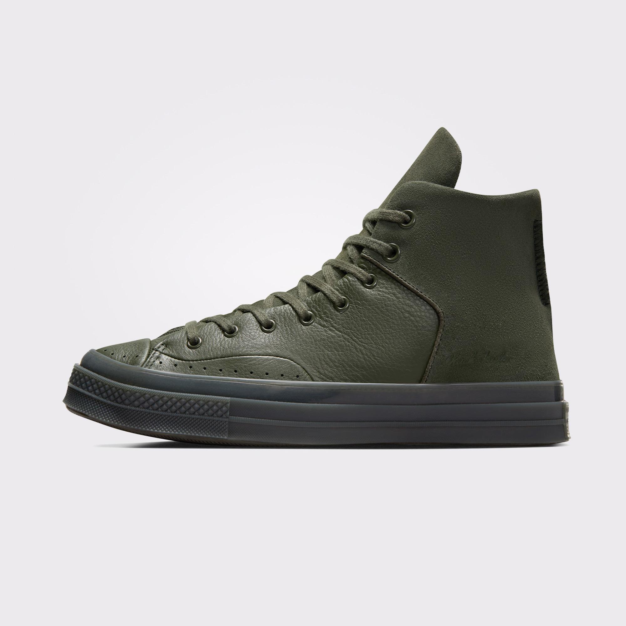 Converse Chuck 70 Marquis Unisex Yeşil Deri Sneaker