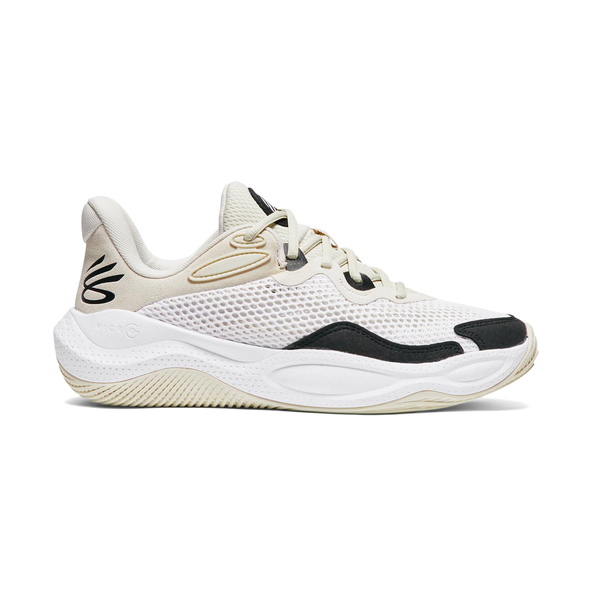  Under Armour Curry Splash 24 Sde Erkek Krem Basketbol Ayakkabısı