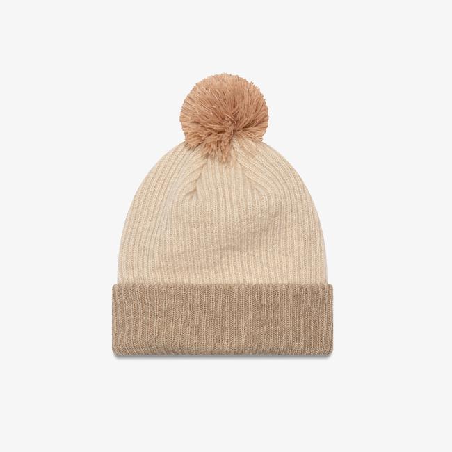  New Era Block Pom Unisex Kahverengi Bere