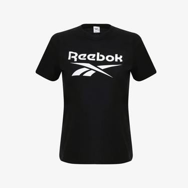  Reebok Identity Big Logo Kadın Siyah Günlük T-Shirt