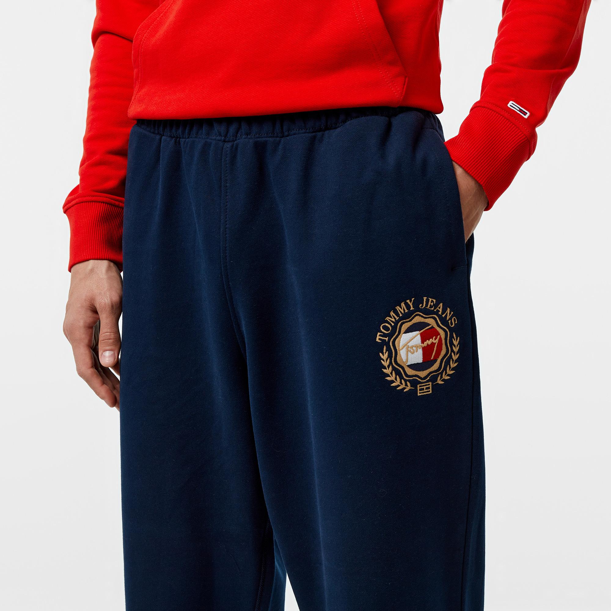 Tommy Jeans Rlx Prep Explorer Erkek Mavi Eşofman Altı