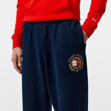  Tommy Jeans Rlx Prep Explorer Erkek Mavi Eşofman Altı