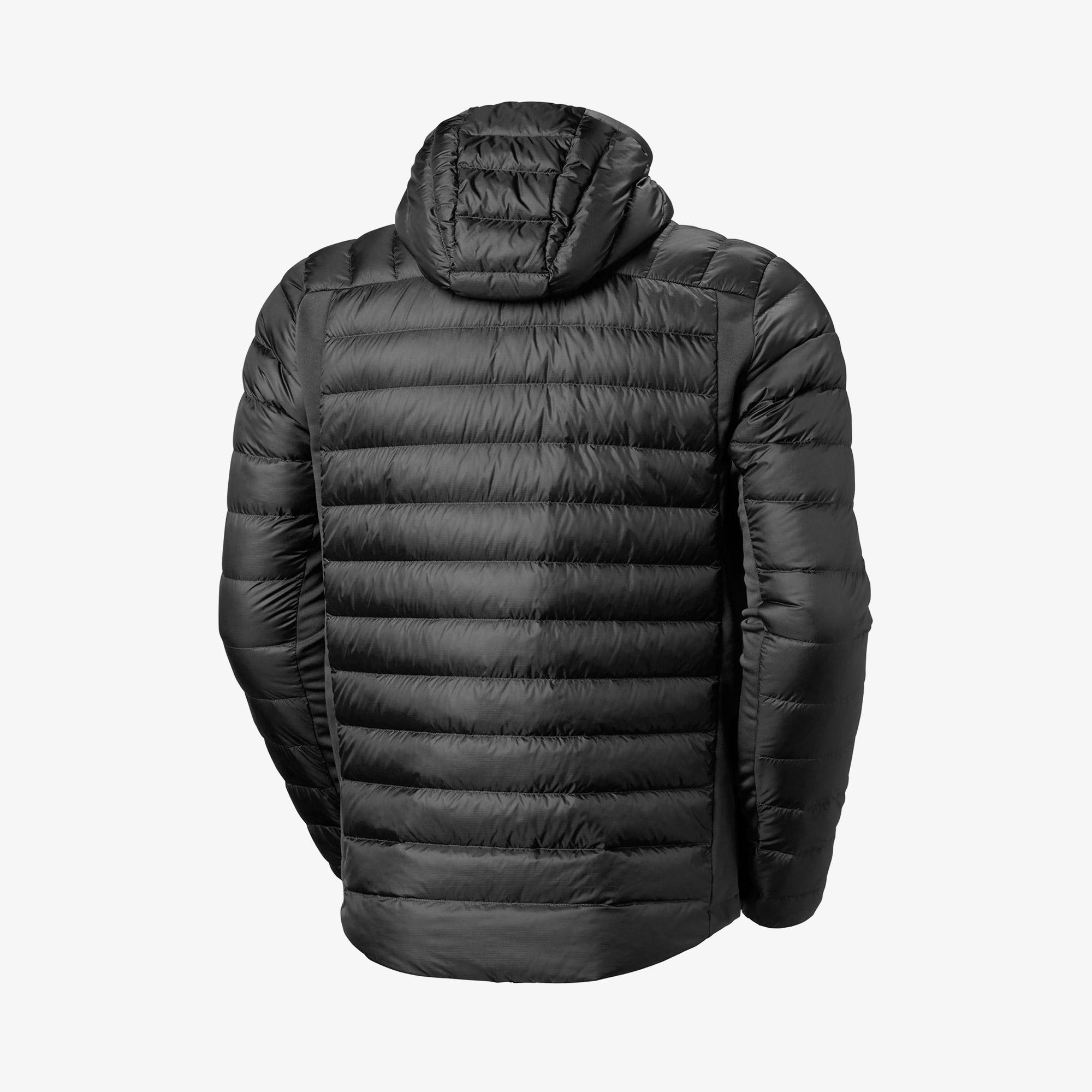 Helly Hansen Verglas Down Hybrid Hood 2.0 Erkek Siyah Mont
