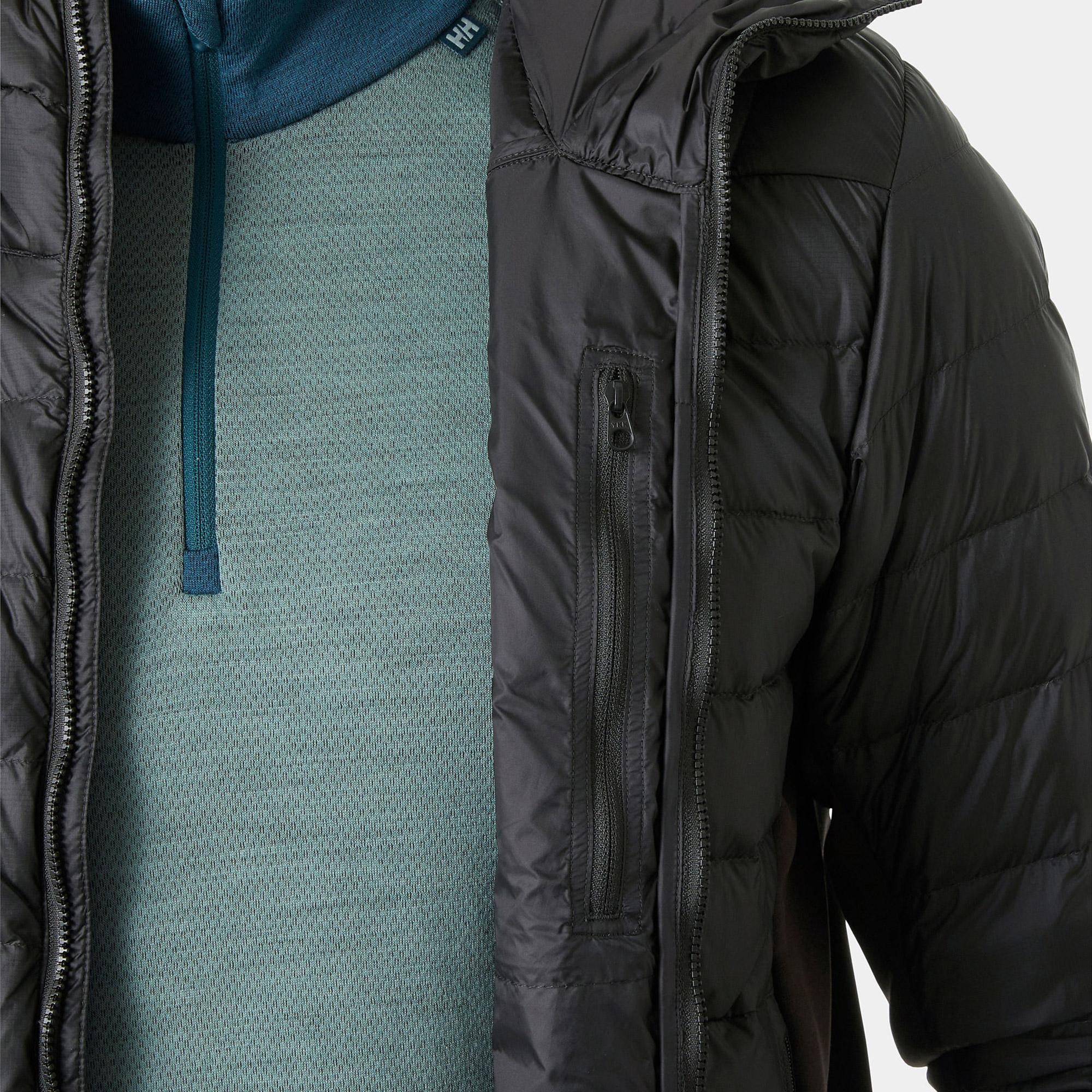 Helly Hansen Verglas Down Hybrid Hood 2.0 Erkek Siyah Mont