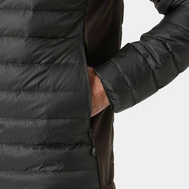  Helly Hansen Verglas Down Hybrid Hood 2.0 Erkek Siyah Mont