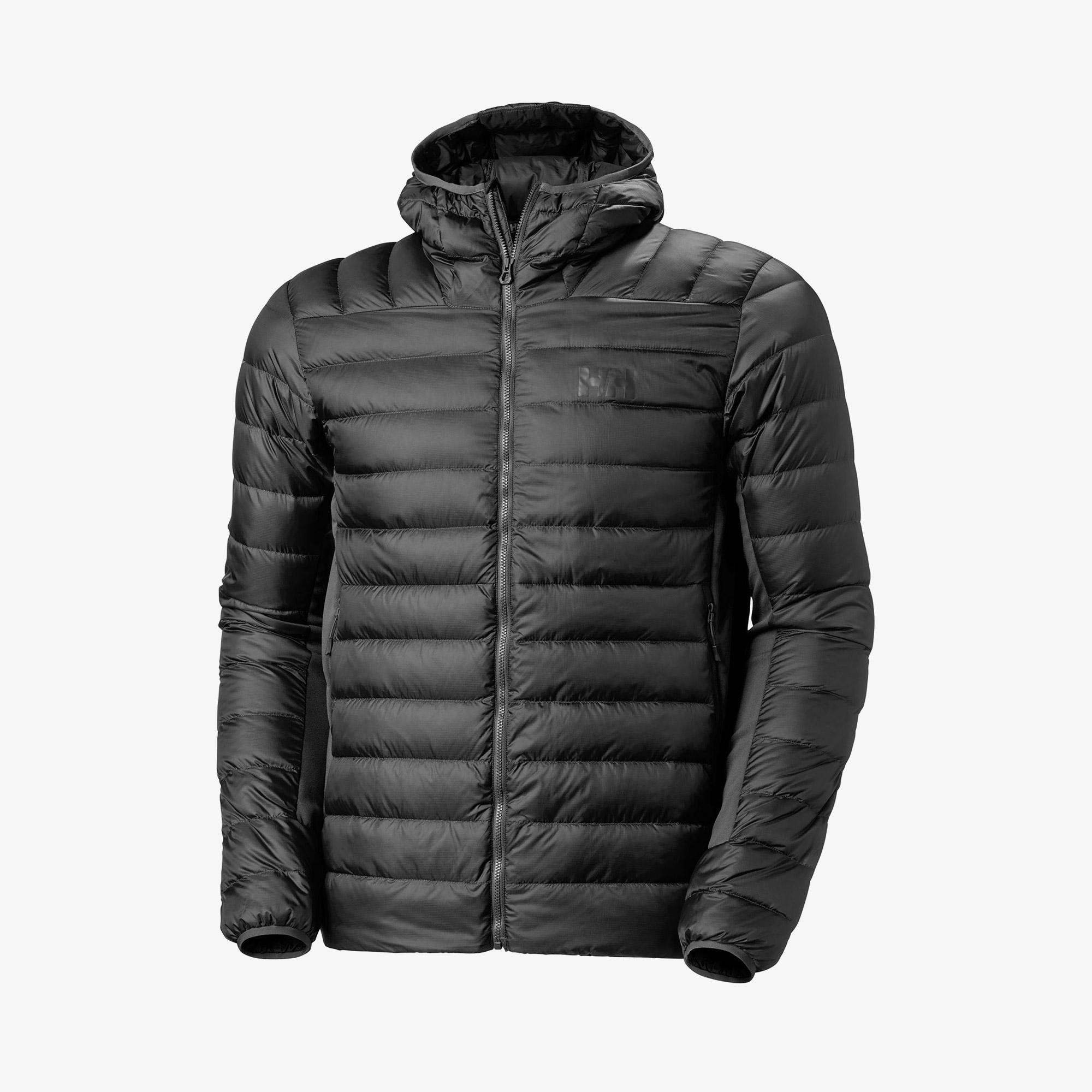 Helly Hansen Verglas Down Hybrid Hood 2.0 Erkek Siyah Mont