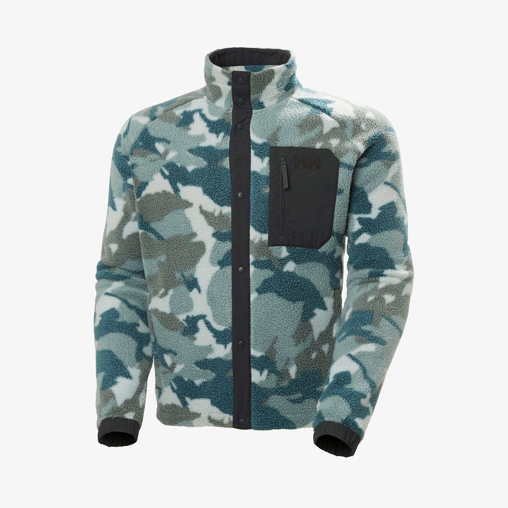 Helly Hansen Panorama Prınted Pile Snap Erkek Lacivert Polar