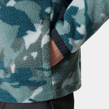  Helly Hansen Panorama Prınted Pile Snap Erkek Lacivert Polar