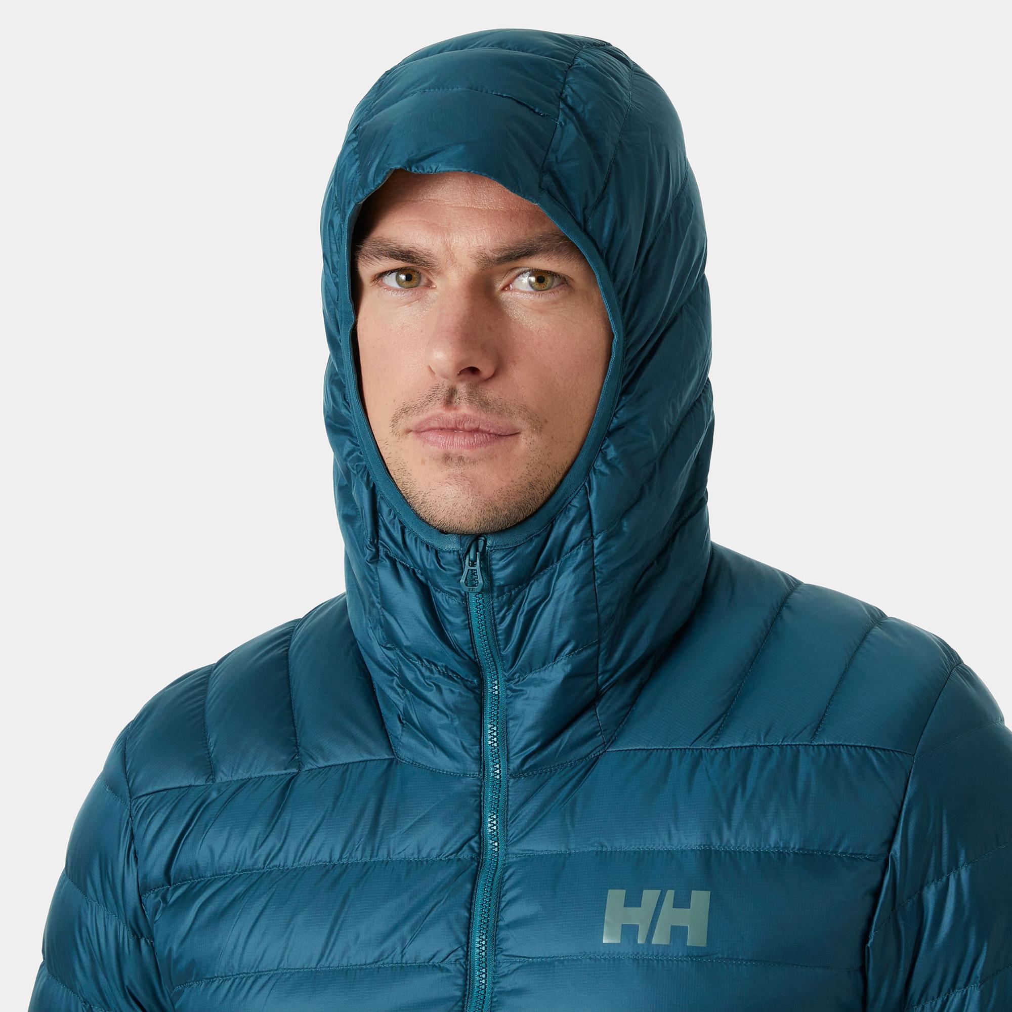 Helly Hansen Verglas Down Hybrid Hood 2.0 Erkek Lacivert Mont